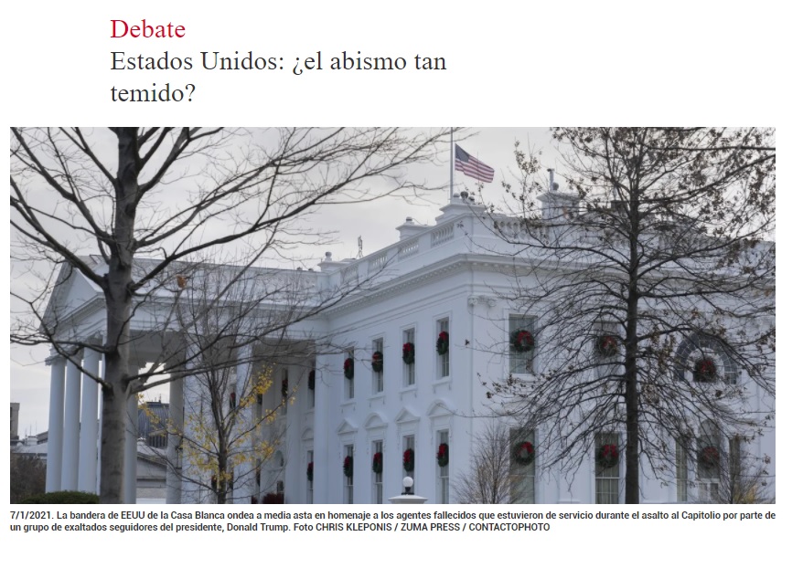 Estados Unidos: ¿el abismo tan temido? por Andrés Serbin