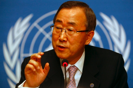 Carta a Ban Ki Moon