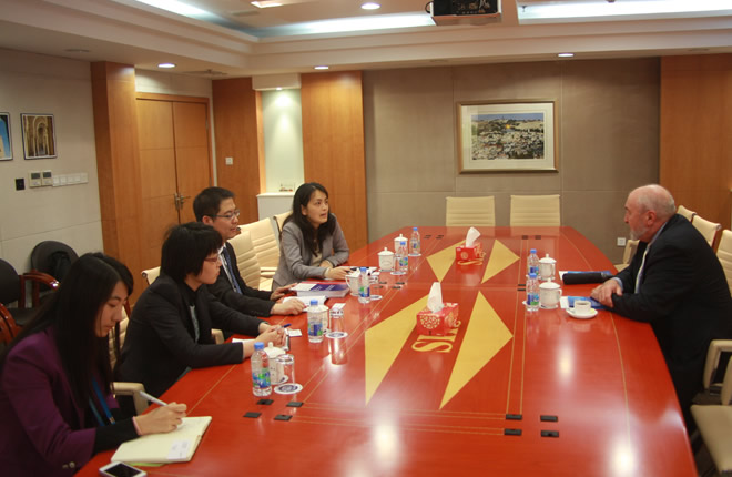 Andrés Serbin, Presidente de CRIES, visita el SIIS (Shangai Institute for International Studies)