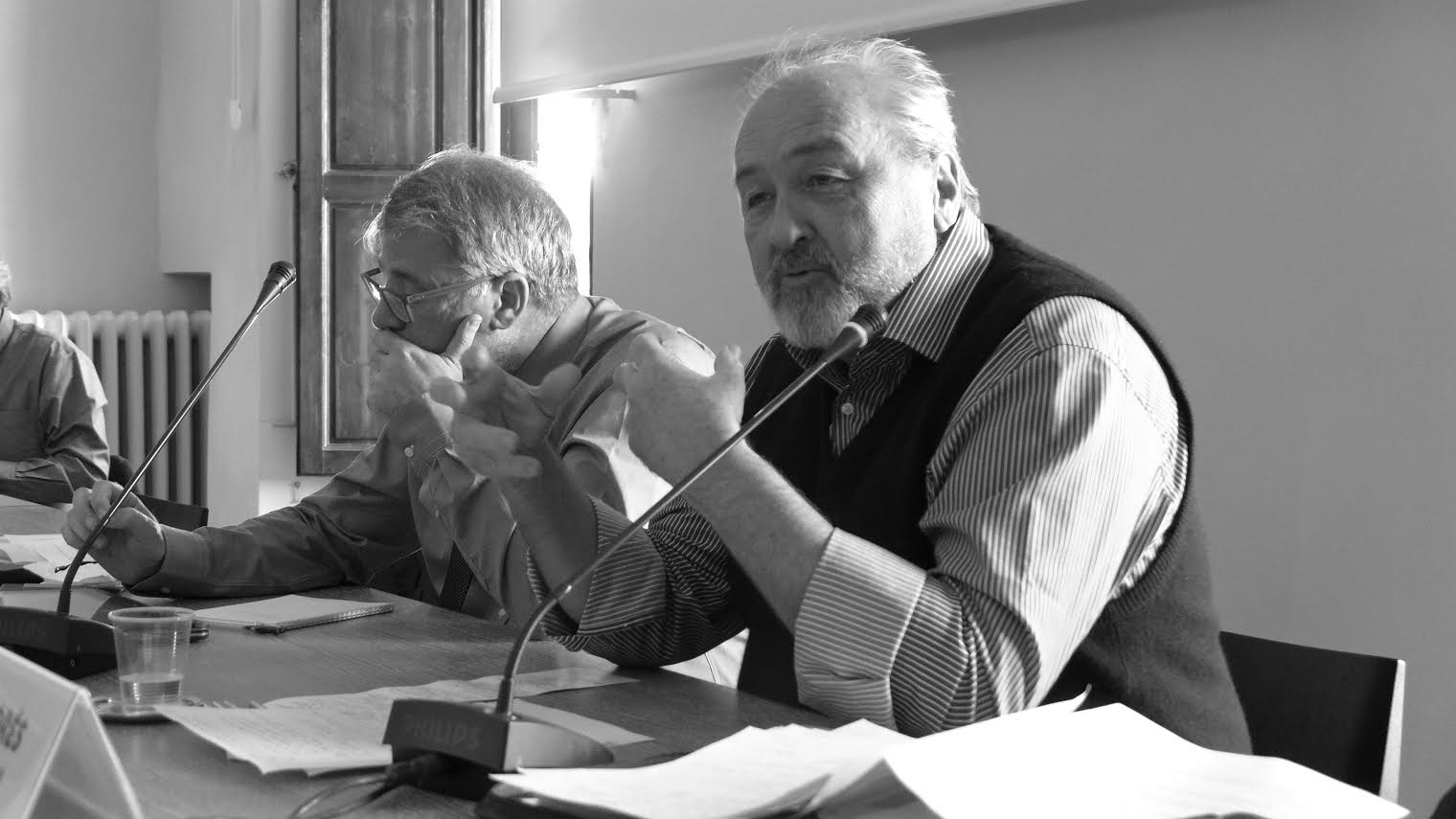 Andrés Serbin y José Antonio Sanahuja speakers en el Academy of Global Governance