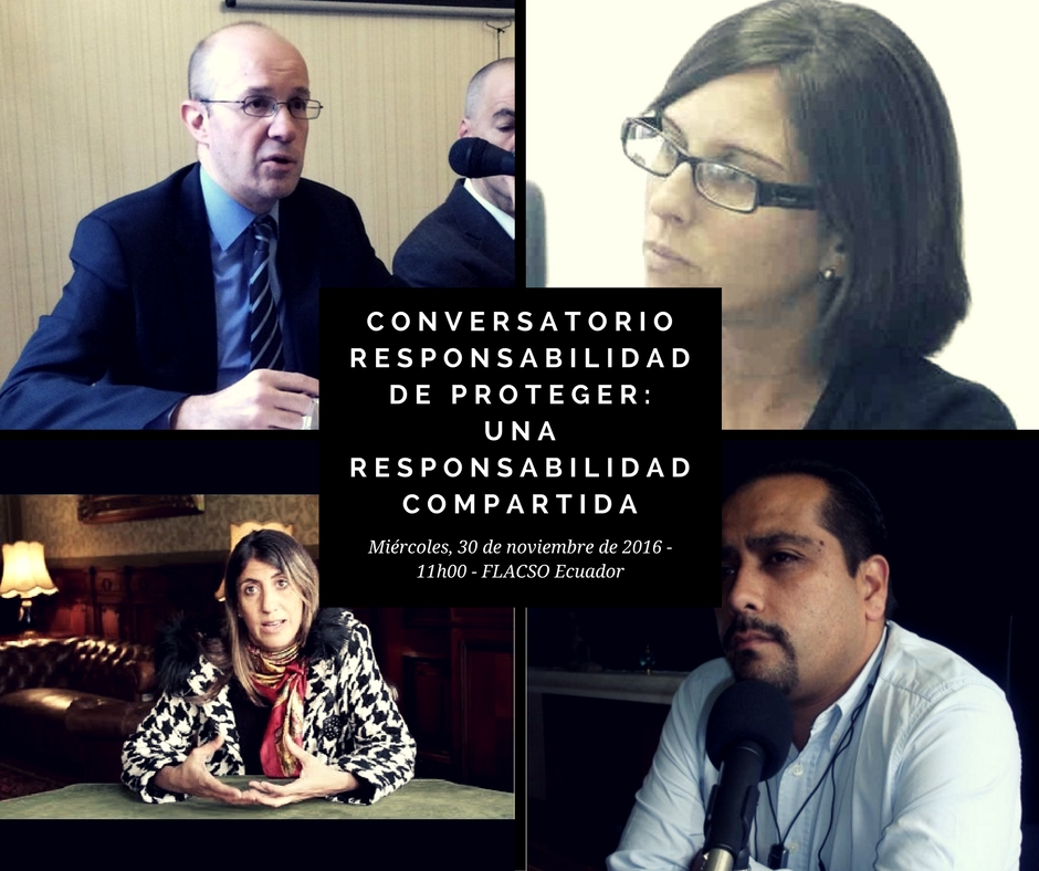 EVENTO – Responsabilidad de proteger: una responsabilidad compartida