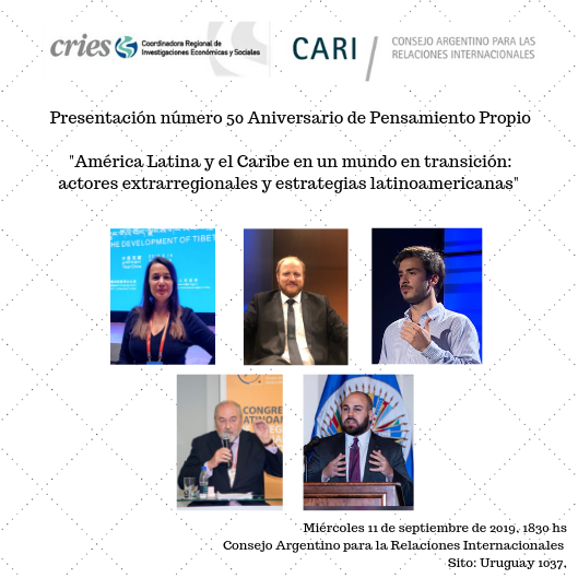 Presentación Número Aniversario de Pensamiento Propio