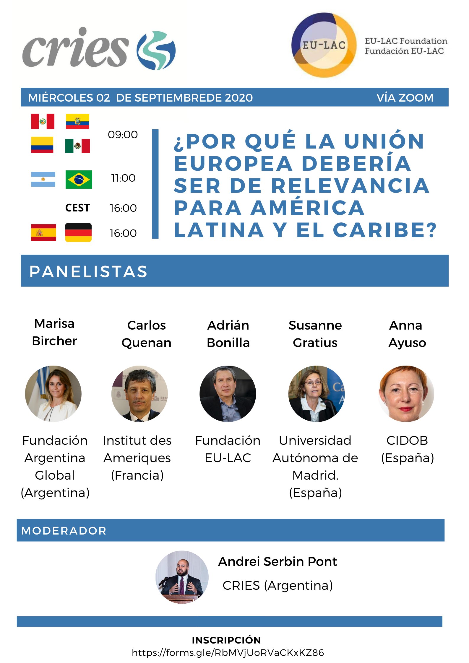 Webinar – ¿Por qué la Unión Europea debería ser de relevancia para América Latina y el Caribe?