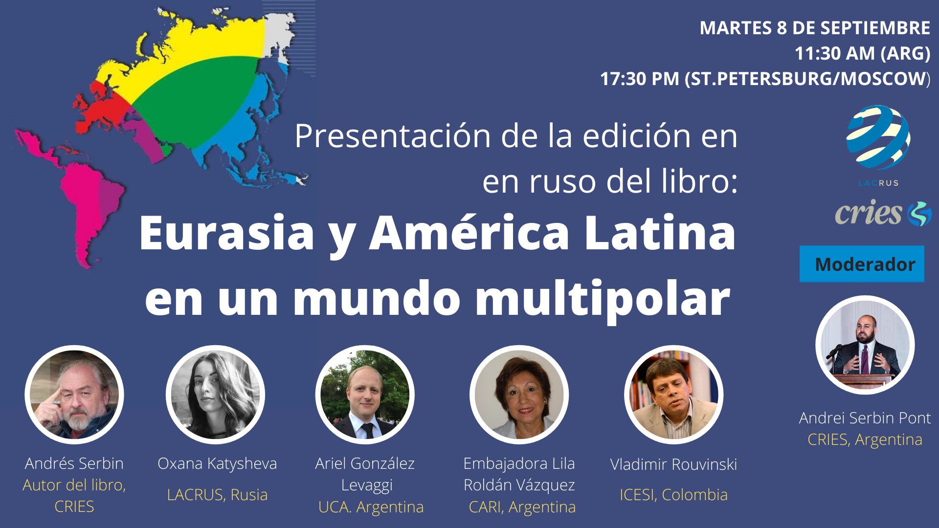 Webinar – Eurasia y América Latina en un mundo multipolar